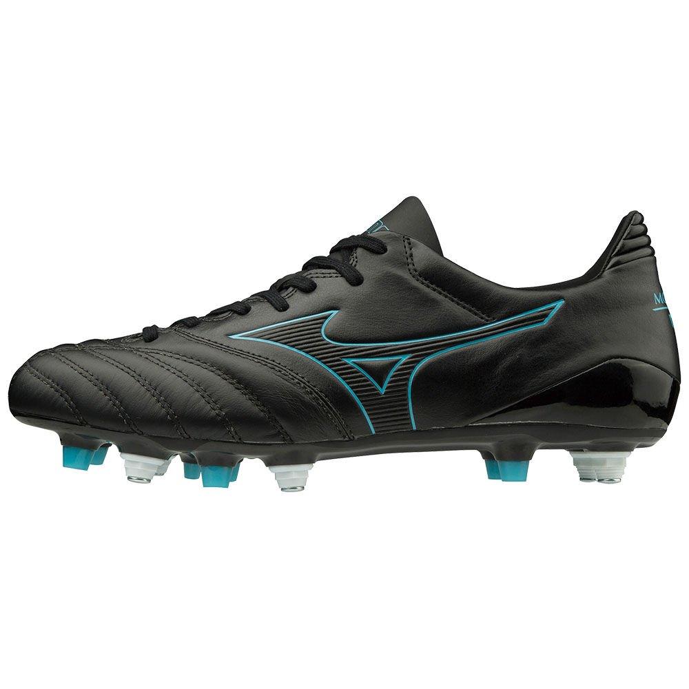 Mizuno Men's Soccer Cleats MORELIA NEO KL IIMIX Black/Blue Turquoise - FOVNCMZ-30